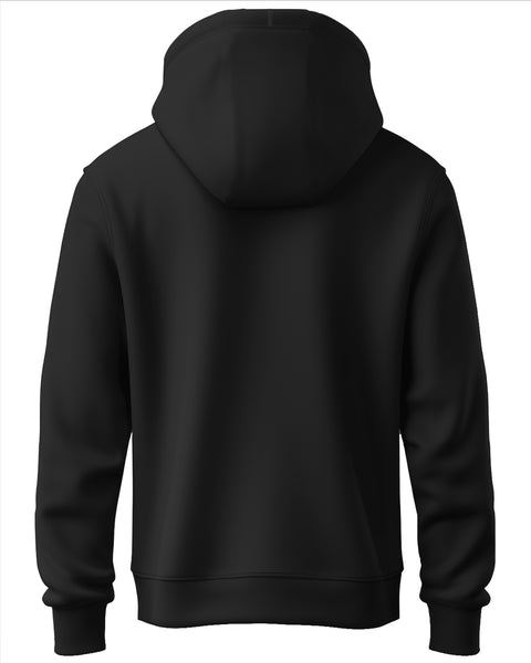 ADRO Men's Classic Graphic Pullover Hoodie | 320 GSM Cotton Fleece | Regular Fit Hoodie | Winter Casual Streetwear