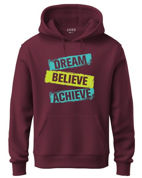 Adro Men’s Graphic Hoodie | Skin Friendly Print | Cozy Fleece Fabric