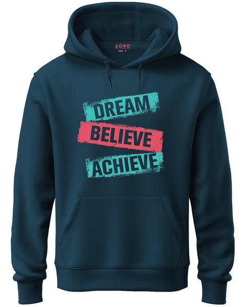 Adro Men’s Graphic Hoodie | Skin Friendly Print | Cozy Fleece Fabric