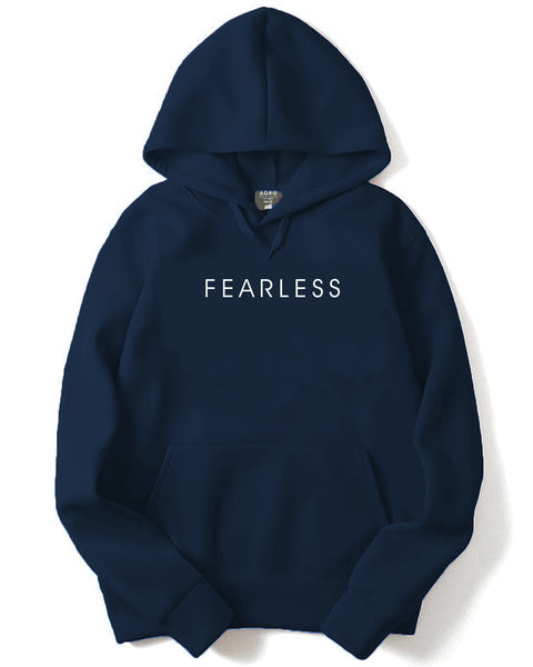 ADRO Fearless Printed Hoodie/Sweatshirt for Men