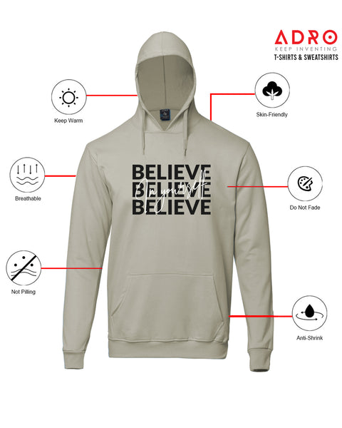 Adro Men’s Graphic Hoodie | Skin Friendly Print | Cozy Fleece Fabric