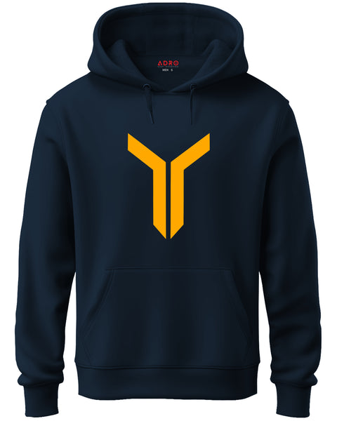 Adro Men’s Graphic Hoodie | Skin Friendly Print | Cozy Fleece Fabric