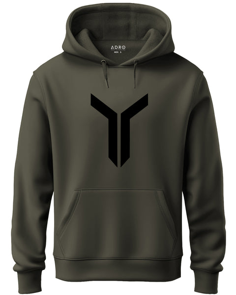 Adro Men’s Graphic Hoodie | Skin Friendly Print | Cozy Fleece Fabric