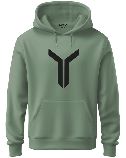 Adro Men’s Graphic Hoodie | Skin Friendly Print | Cozy Fleece Fabric