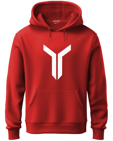 Adro Men’s Graphic Hoodie | Skin Friendly Print | Cozy Fleece Fabric