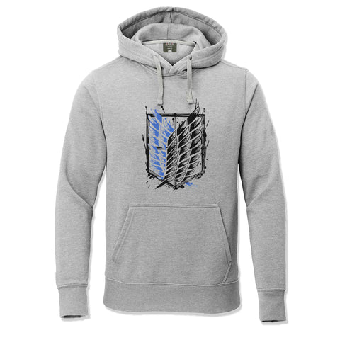 Adro Men’s Graphic Hoodie | Skin Friendly Print | Cozy Fleece Fabric