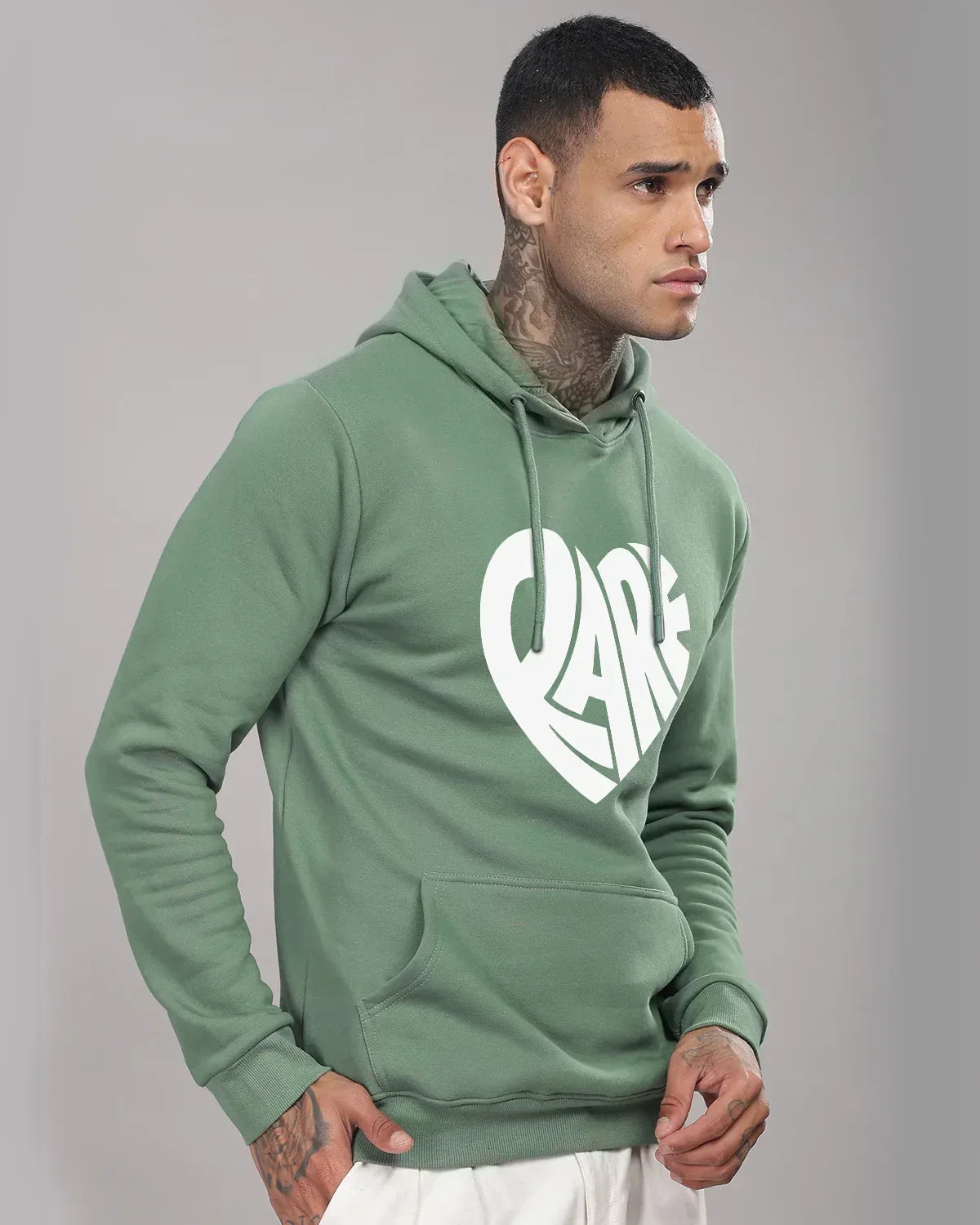 Adro Men’s Graphic Hoodie | Skin Friendly Print | Cozy Fleece Fabric