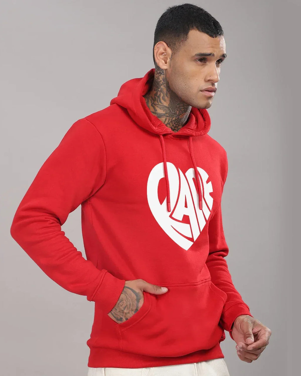 Adro Men’s Graphic Hoodie | Skin Friendly Print | Cozy Fleece Fabric