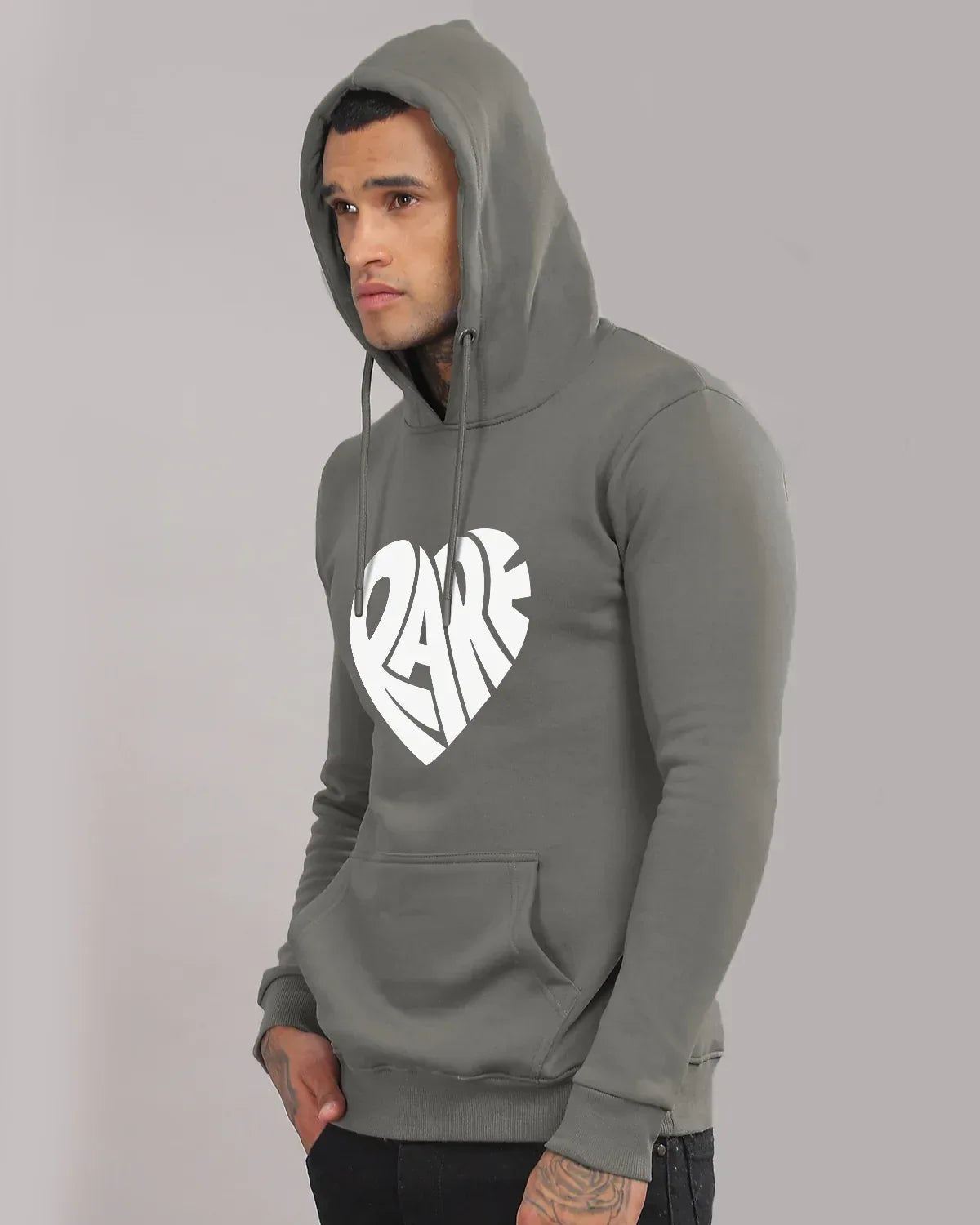 Adro Men’s Graphic Hoodie | Skin Friendly Print | Cozy Fleece Fabric