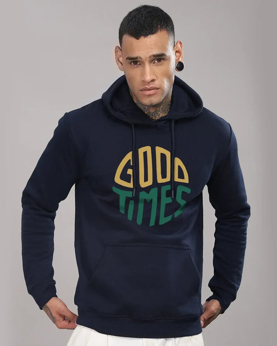 Adro Men’s Graphic Hoodie | Skin Friendly Print | Cozy Fleece Fabric