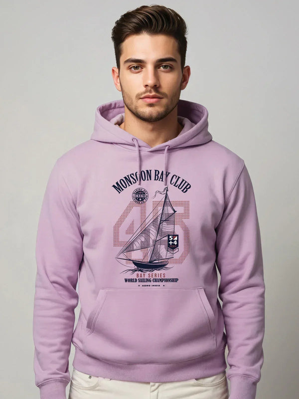 Adro Men’s Graphic Hoodie | Skin Friendly Print | Cozy Fleece Fabric