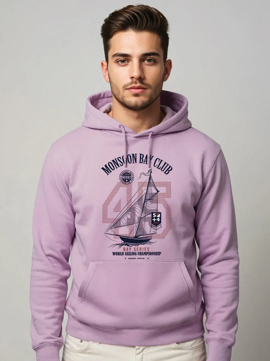 Adro Men’s Graphic Hoodie | Skin Friendly Print | Cozy Fleece Fabric