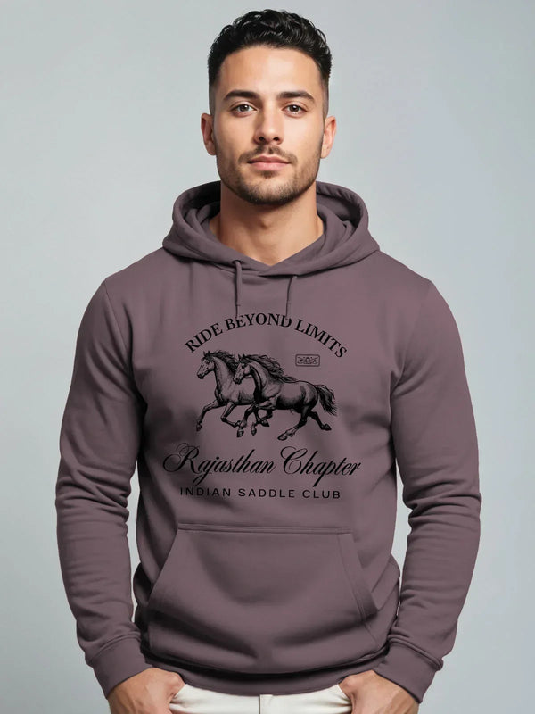 Adro Men’s Graphic Hoodie | Skin Friendly Print | Cozy Fleece Fabric
