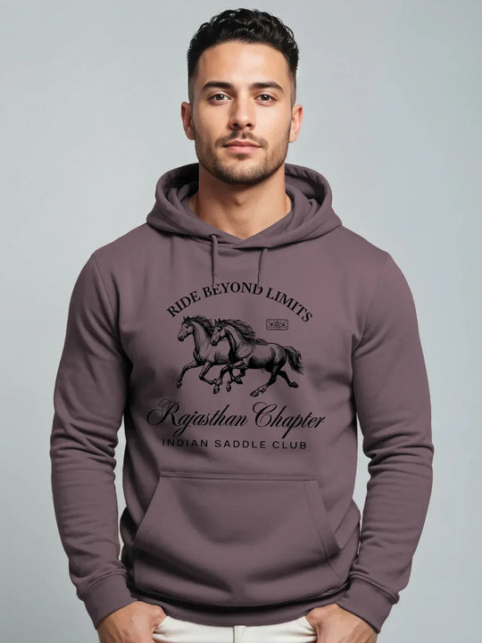 Adro Men’s Graphic Hoodie | Skin Friendly Print | Cozy Fleece Fabric