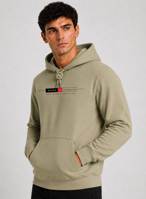 ADRO Classics Printed Pullover Hoodie