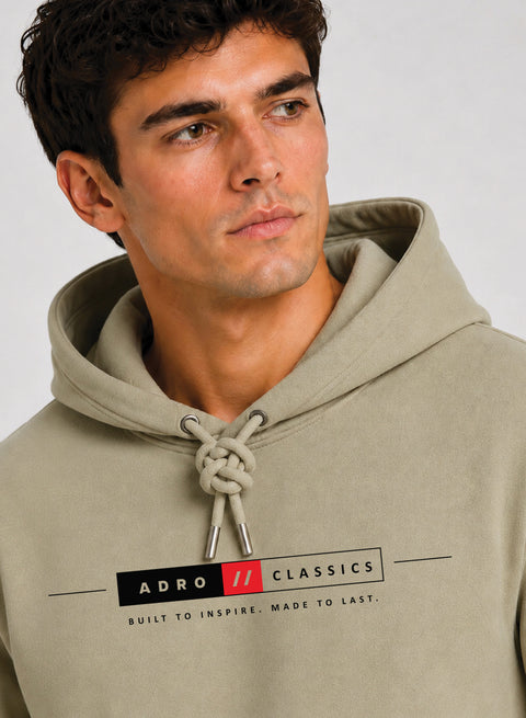 ADRO Classics Printed Pullover Hoodie