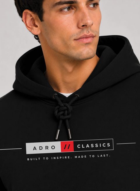 ADRO Classics Printed Pullover Hoodie