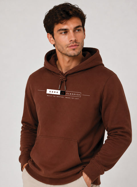 ADRO Classics Printed Pullover Hoodie