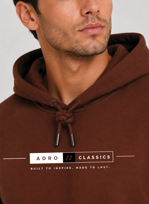 ADRO Classics Printed Pullover Hoodie