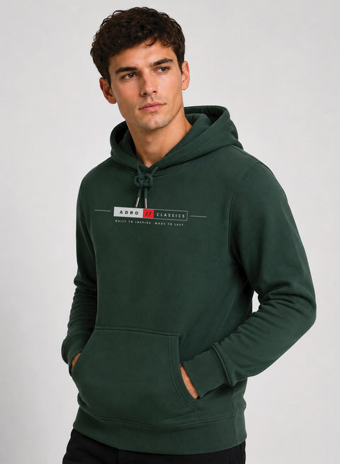 ADRO Classics Printed Pullover Hoodie