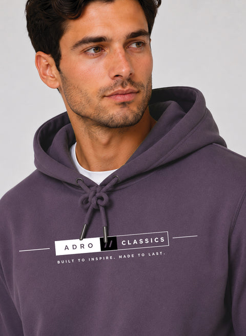 ADRO Classics Printed Pullover Hoodie