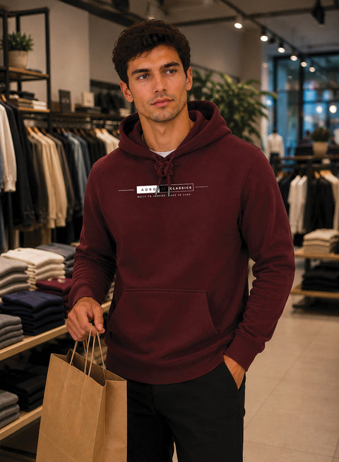 ADRO Classics Printed Pullover Hoodie