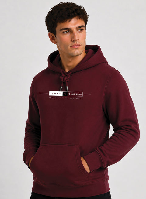 ADRO Classics Printed Pullover Hoodie