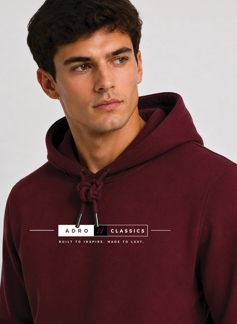ADRO Classics Printed Pullover Hoodie