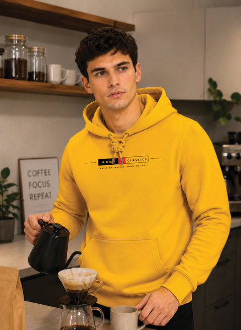 ADRO Classics Printed Pullover Hoodie