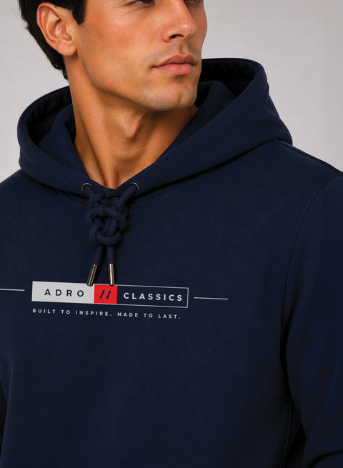ADRO Classics Printed Pullover Hoodie