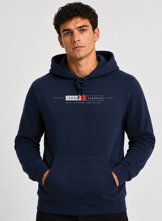 ADRO Classics Printed Pullover Hoodie