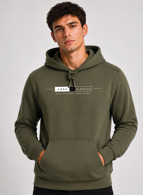 ADRO Classics Printed Pullover Hoodie