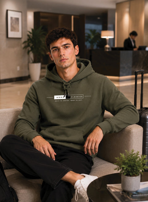 ADRO Classics Printed Pullover Hoodie