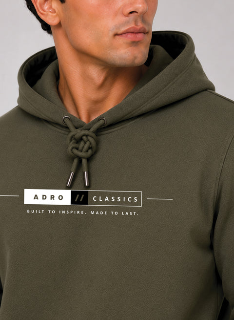 ADRO Classics Printed Pullover Hoodie