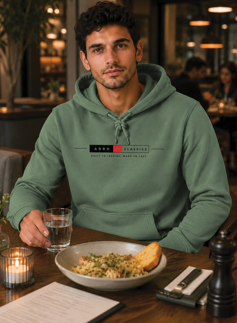 ADRO Classics Printed Pullover Hoodie