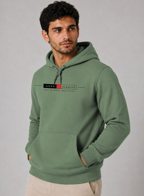 ADRO Classics Printed Pullover Hoodie