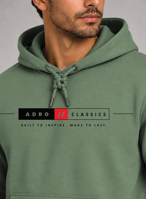 ADRO Classics Printed Pullover Hoodie
