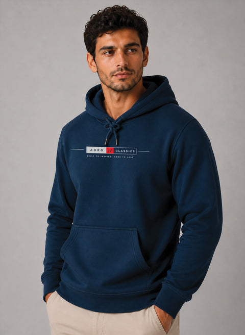 ADRO Classics Printed Pullover Hoodie
