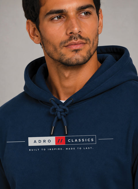 ADRO Classics Printed Pullover Hoodie