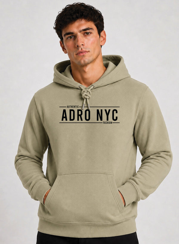 ADRO NYC Printed Pullover Hoodie