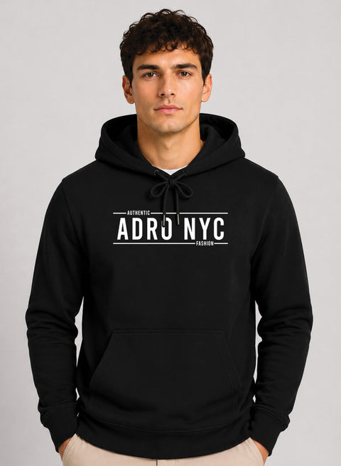 ADRO NYC Printed Pullover Hoodie