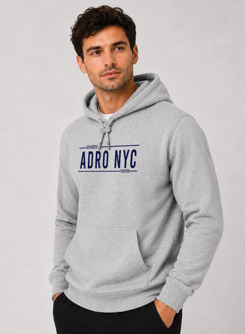 ADRO NYC Printed Pullover Hoodie