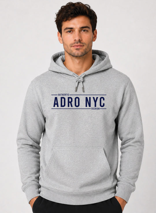 ADRO NYC Printed Pullover Hoodie