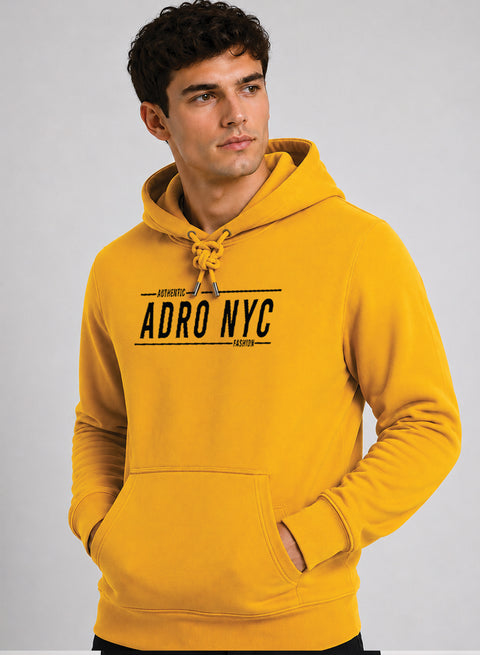 ADRO NYC Printed Pullover Hoodie