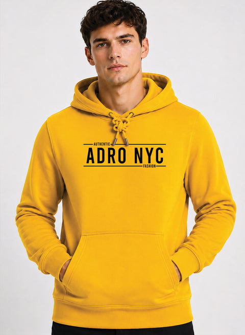 ADRO NYC Printed Pullover Hoodie