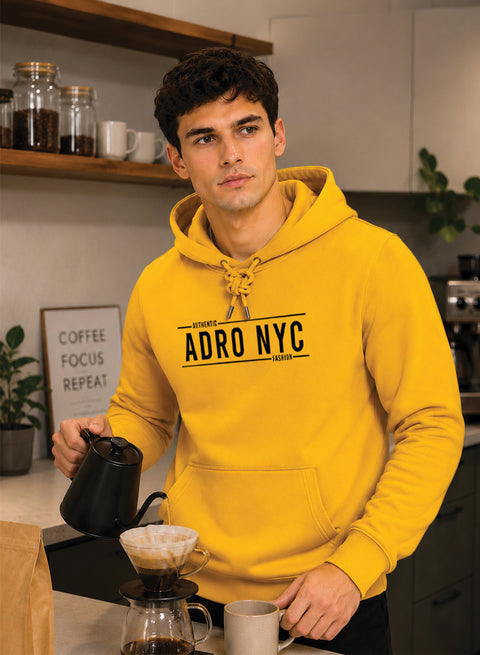 ADRO NYC Printed Pullover Hoodie