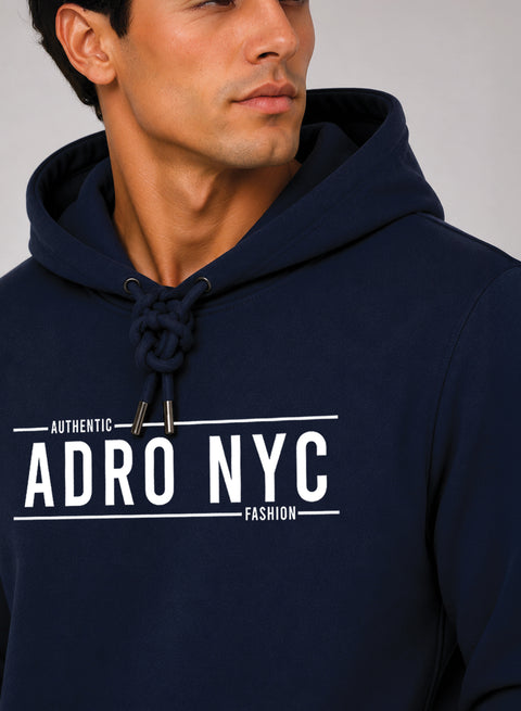 ADRO NYC Printed Pullover Hoodie
