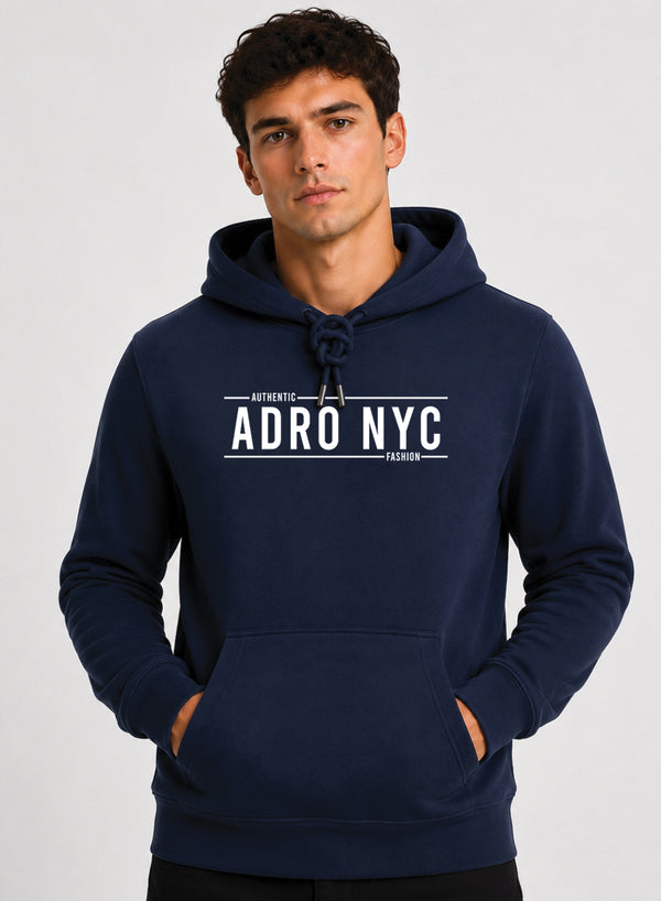 ADRO NYC Printed Pullover Hoodie
