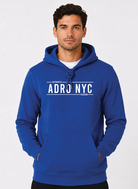 ADRO NYC Printed Pullover Hoodie