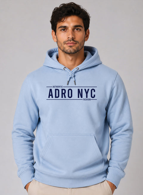 ADRO NYC Printed Pullover Hoodie